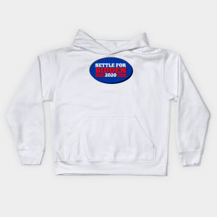 settle for bidden Kids Hoodie